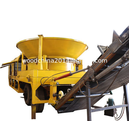 Pine Wood Sawdust Crusher Machine, Wood Crusher with inverter motor